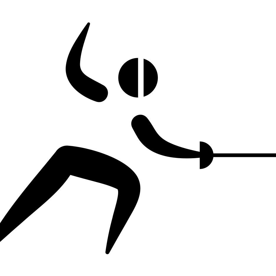 Datoteka:Fencing pictogram.svg