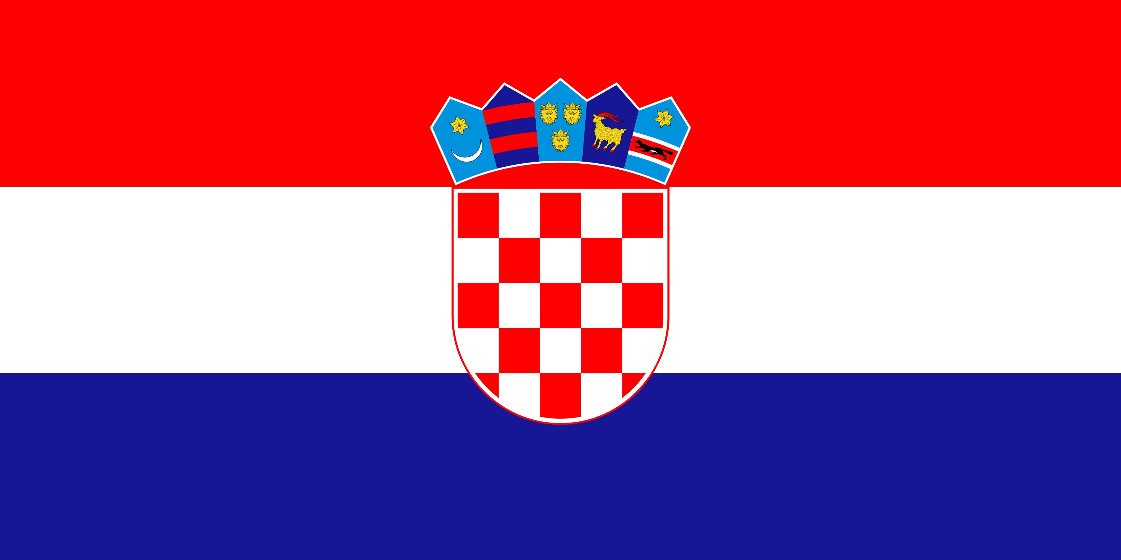 Zastave Hrvatske i Bjelorusije.