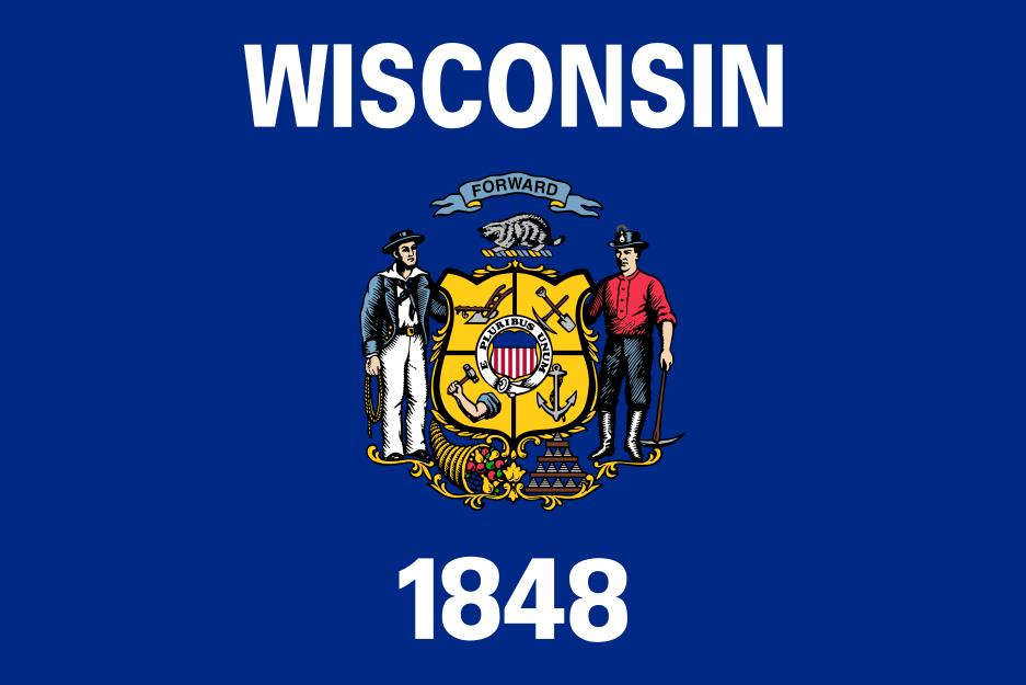 Datoteka:Flag of Wisconsin.svg
