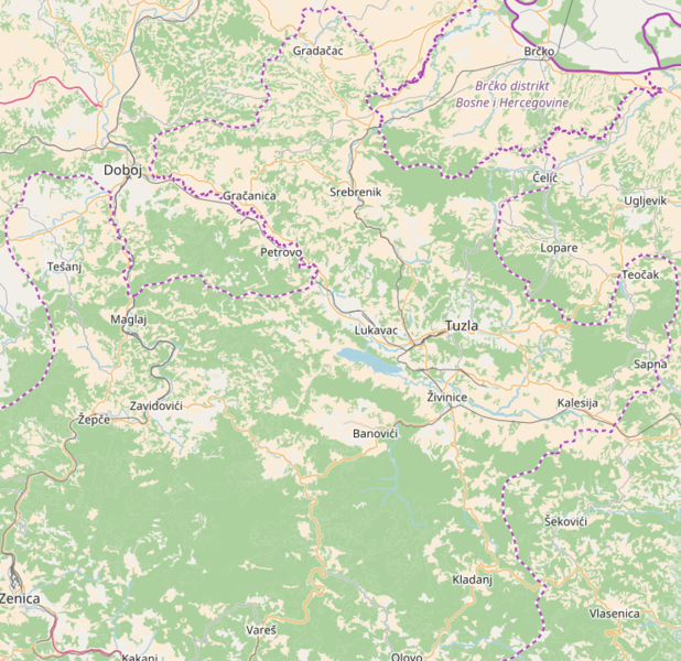 Datoteka:Tuzlanska županija OpenStreetMap.svg