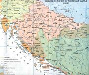 Hrvatska uoči Mohačke bitke 1526. godine.