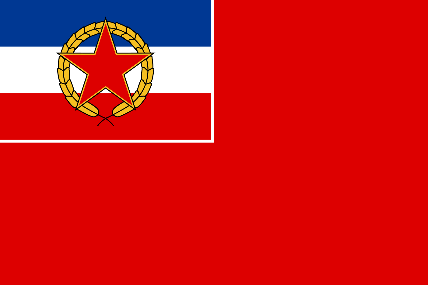 Naval Ensign of Yugoslavia (1949–1993).svg