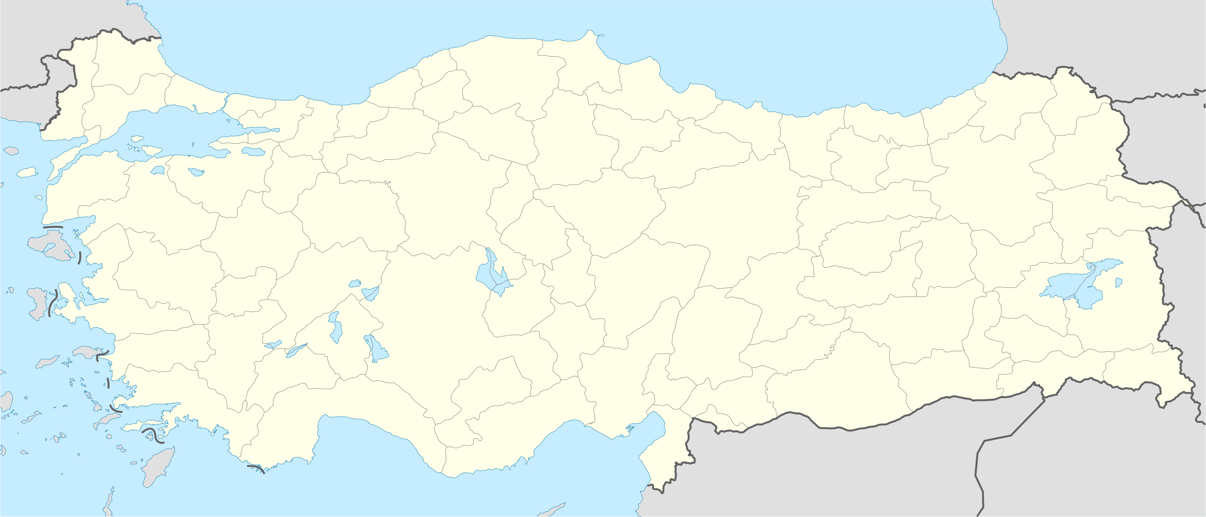 Mersin na karti Turska