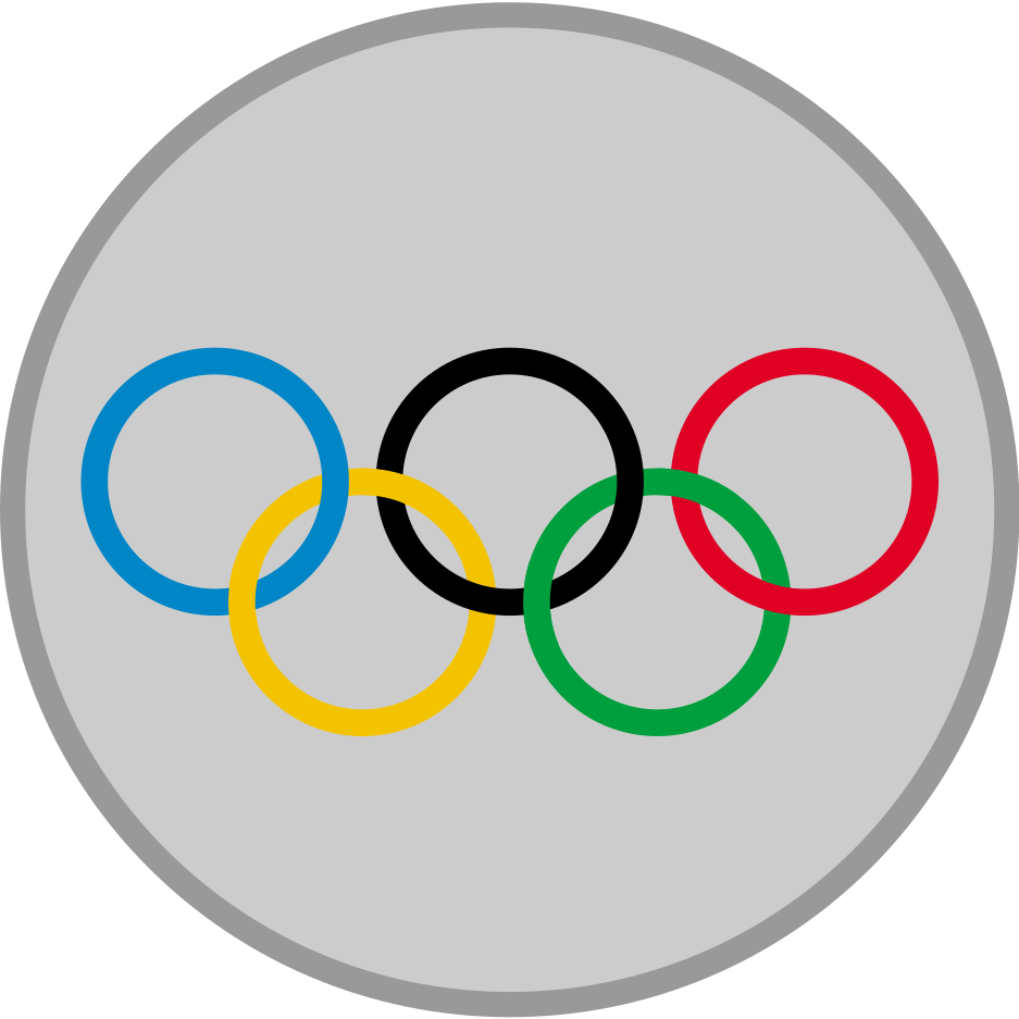 Silver medal olympic.svg